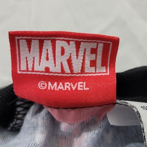 Mens Marvel Black Kiss Me Under The Mistletoe Deadpool 2-PC Pajama Set L - Picture 12 of 13